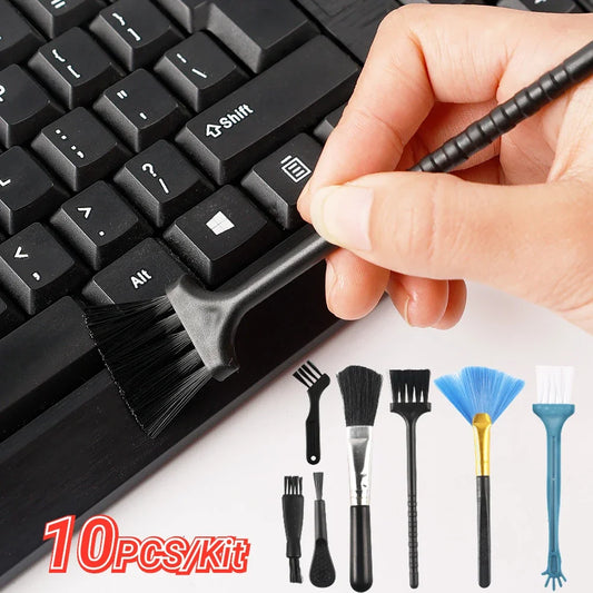 10PCS/Kit Computer Keyboard Cleaning Brush Multifunction Universal Clean
