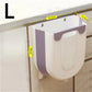 6L10L Kitchen Folding Hanging Trash Can Wall Mounted