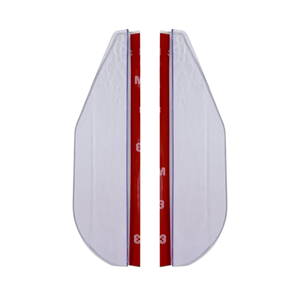 2PCS Car Rearview Mirror Rain Eyebrow Carbon Fiber