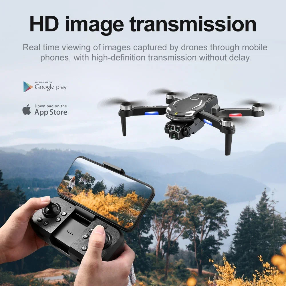 New V888 Brushless Drone 8K Professional HD Triple