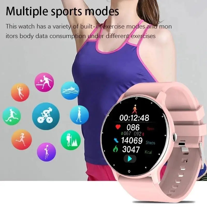 LIGE Women Smart band Watch Real-time Weather Forecast