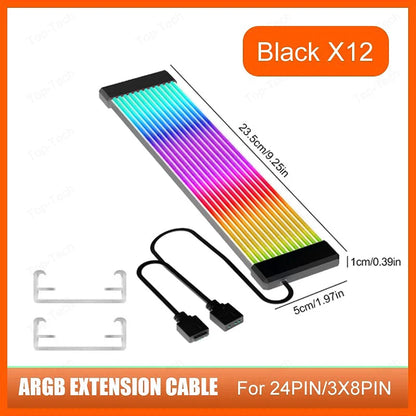 PC RGB Light Strip Suitable for PSU Cable