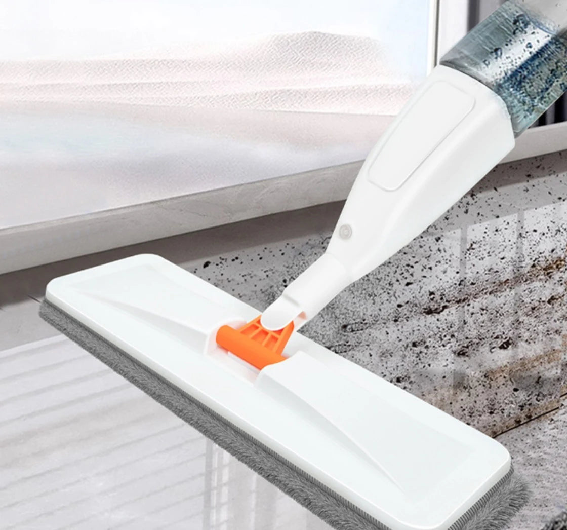 New Large Household Spray Mop With Replaceable Microfiber