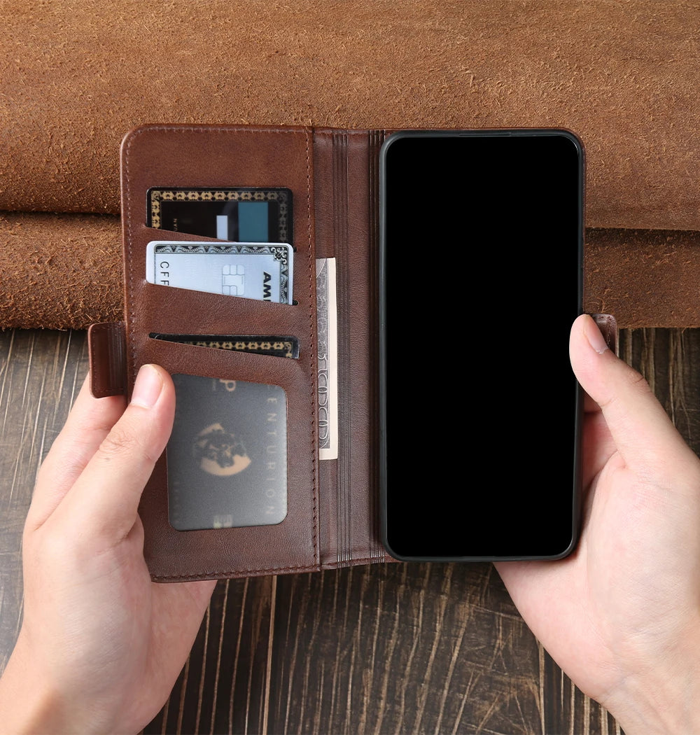 Luxury Leather Phone Case For Google Pixel 9
