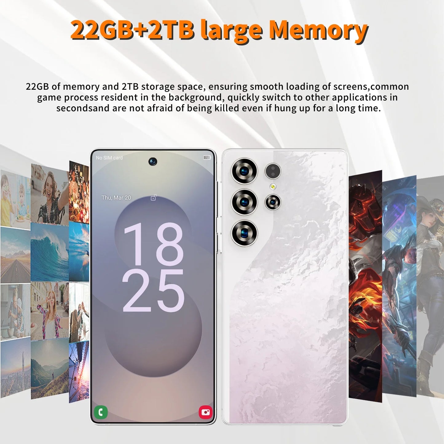 Screen Protector For S26 Ultra Mobile Phones 22GB+2TB