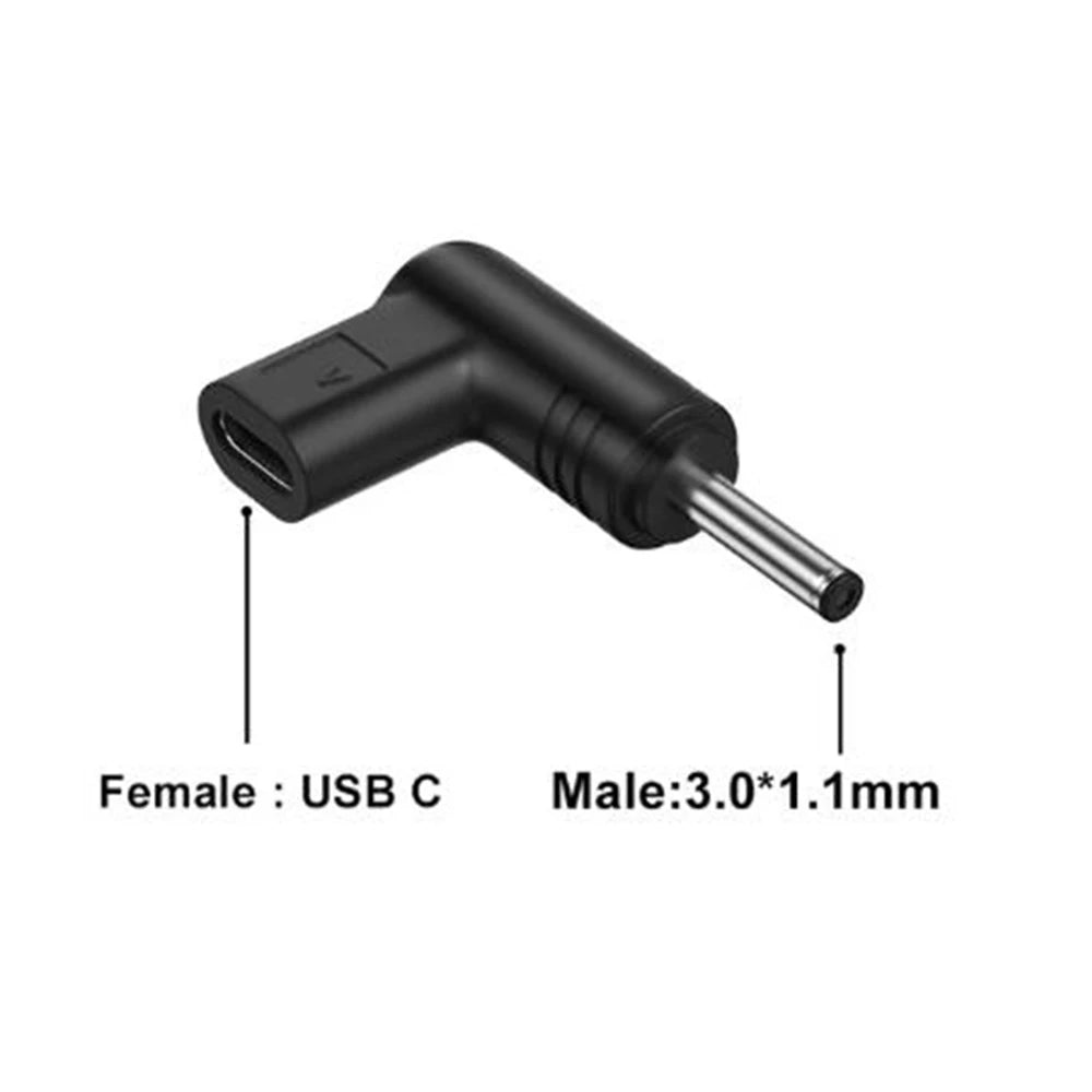 USB C PD to DC Power Connector Universal