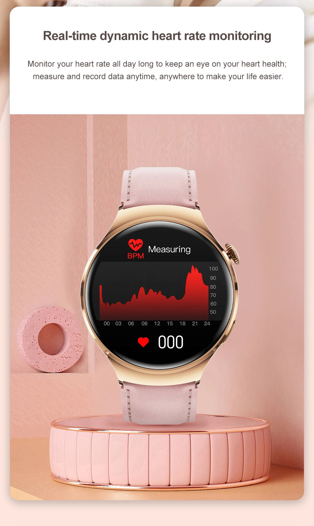 2025 New Lady Fashion Smart Watch women AMOLED