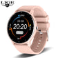 LIGE Smart Watch Women Men Full Touch Screen Bluetooth