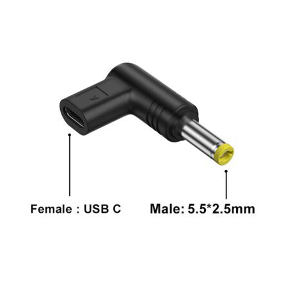 USB C PD to DC Power Connector Universal