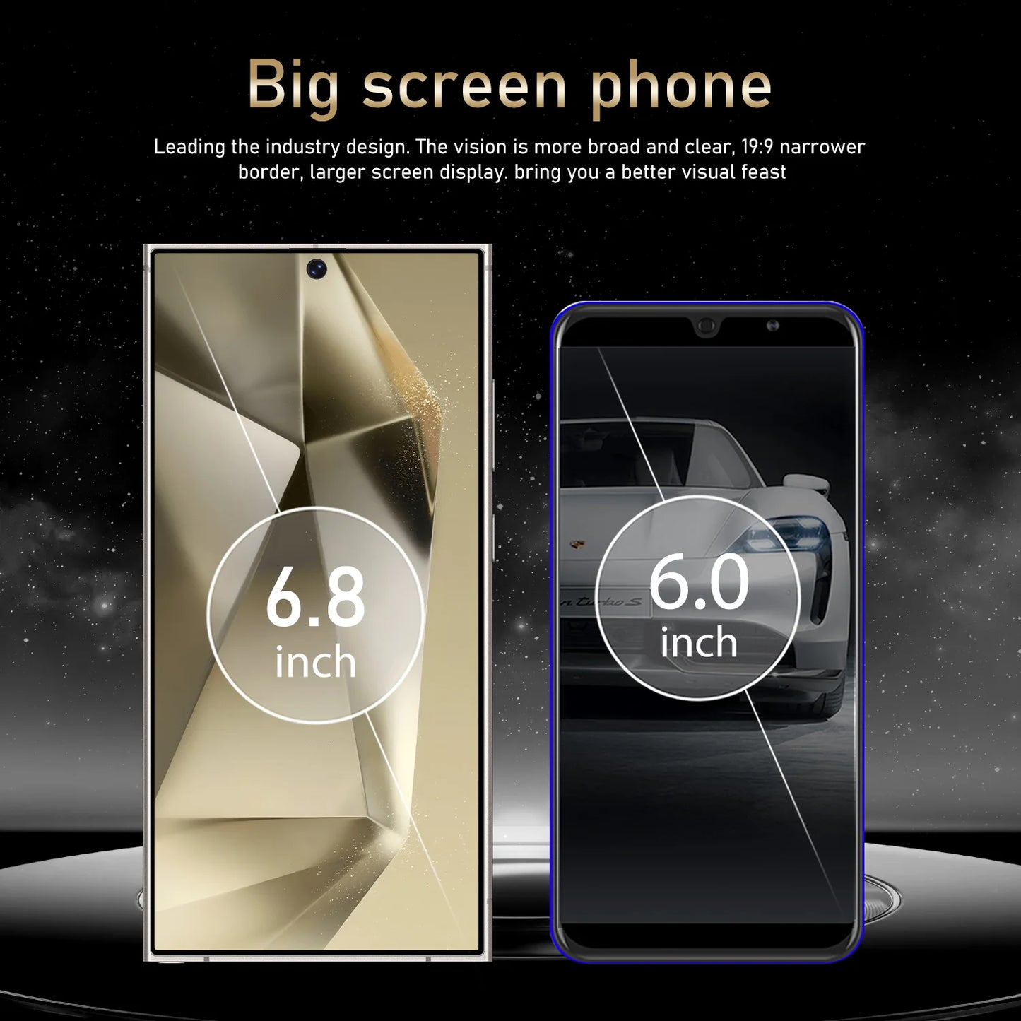 FuFFI S24 Pro,Smartphone Android,6.8 inch,8GB RAM,256GB，512GB 1TB ROM,Dual