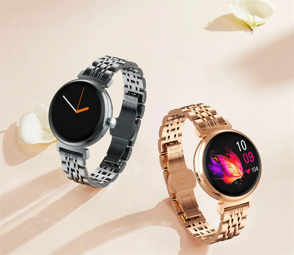 1.04 inch AMOLED Screen Fashion Ladies Smart Watch