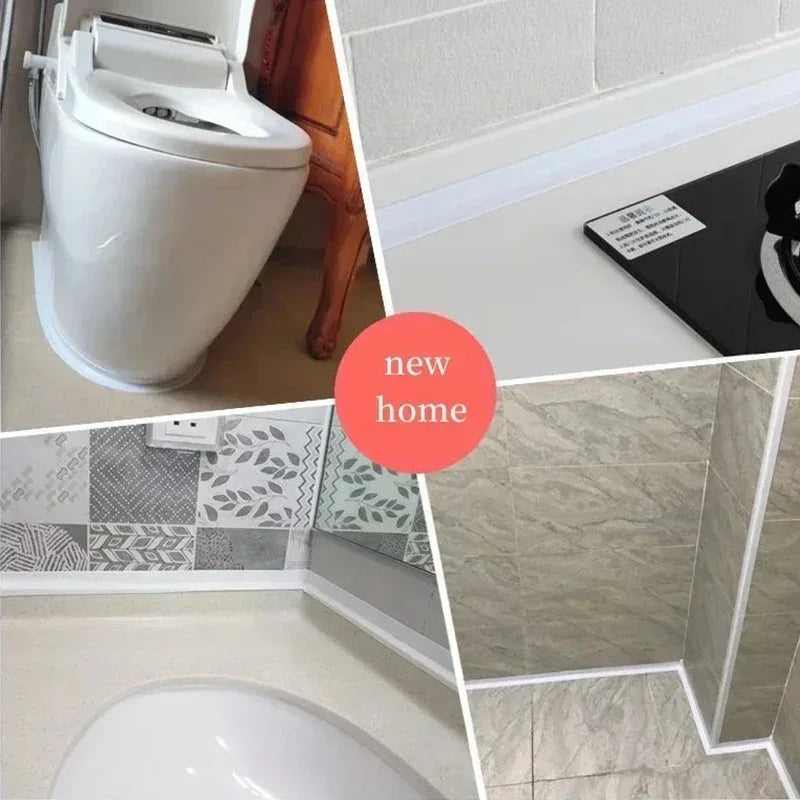 Shower Bath Sealing Tape Strips PVC Self Adhesive