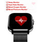 1.83'' Waterproof Smart Watch with Message Answer Call