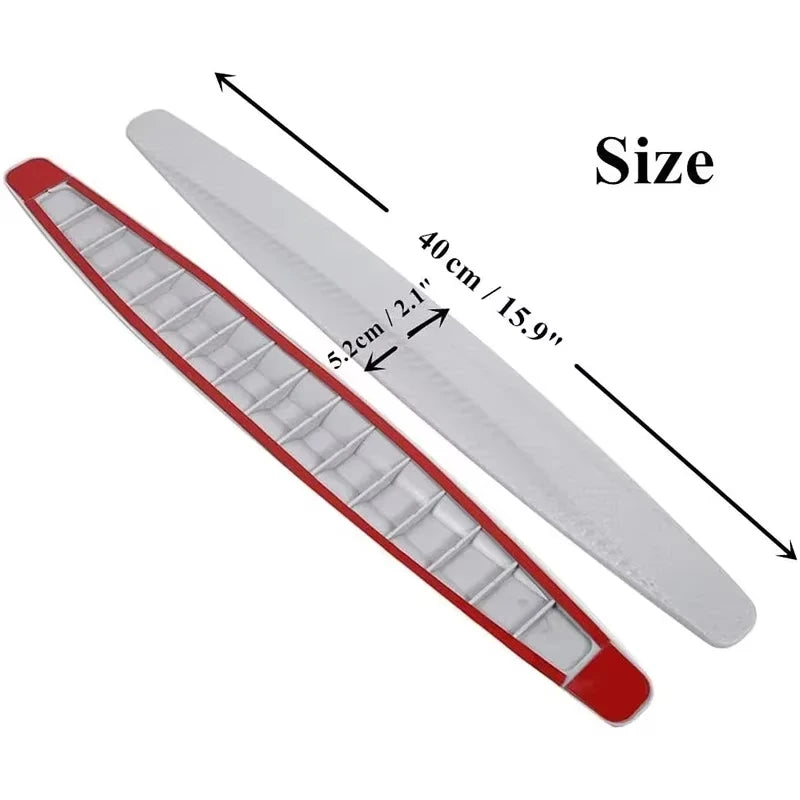 2pcs Car Bumper Protector Strip Guard Corner Protection