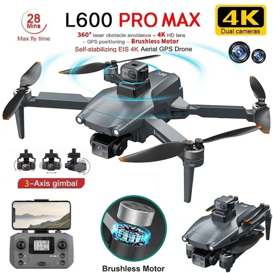 2025 New L600 PRO MAX GPS Drone 5KM