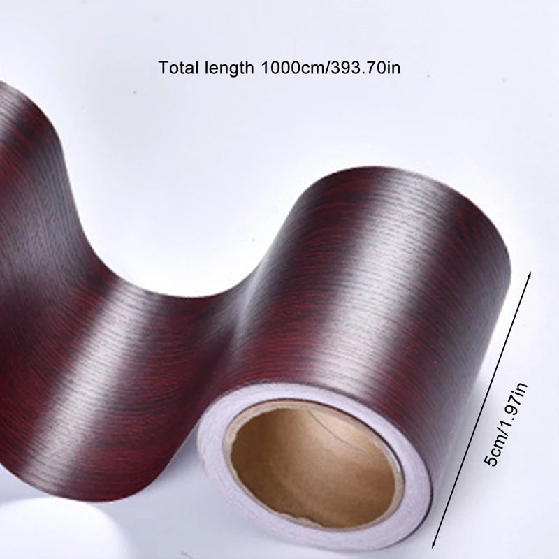 1Roll 10M Realistic Wood Grain Repair Adhensive Duct