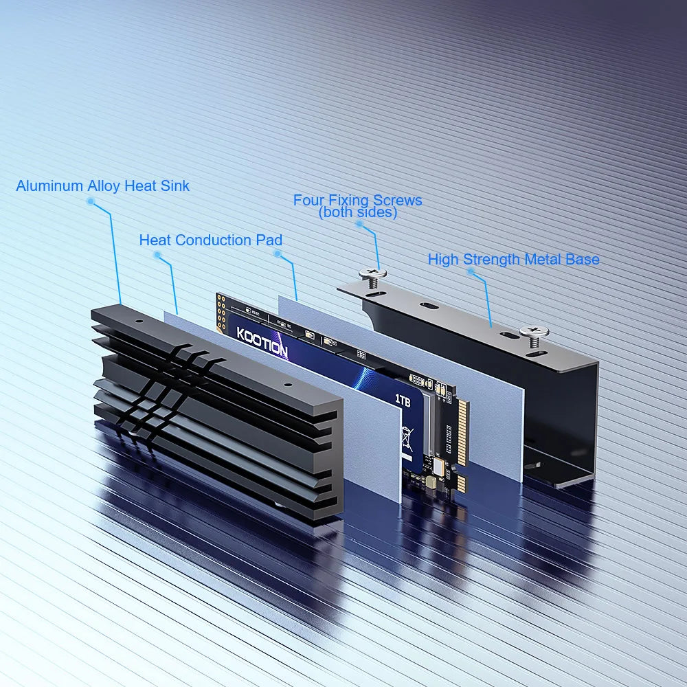KOOTION X16 PS5 console M.2 SSD NVMe 2TB