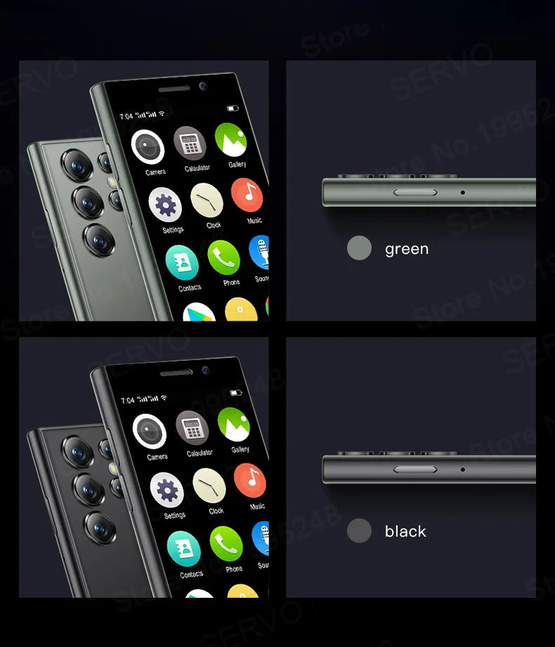 2024 New SERVO S24 Mini 4G Global Smartphone