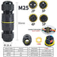IP68 Outdoor Waterproof Junction Box Electrical Cable Connector,