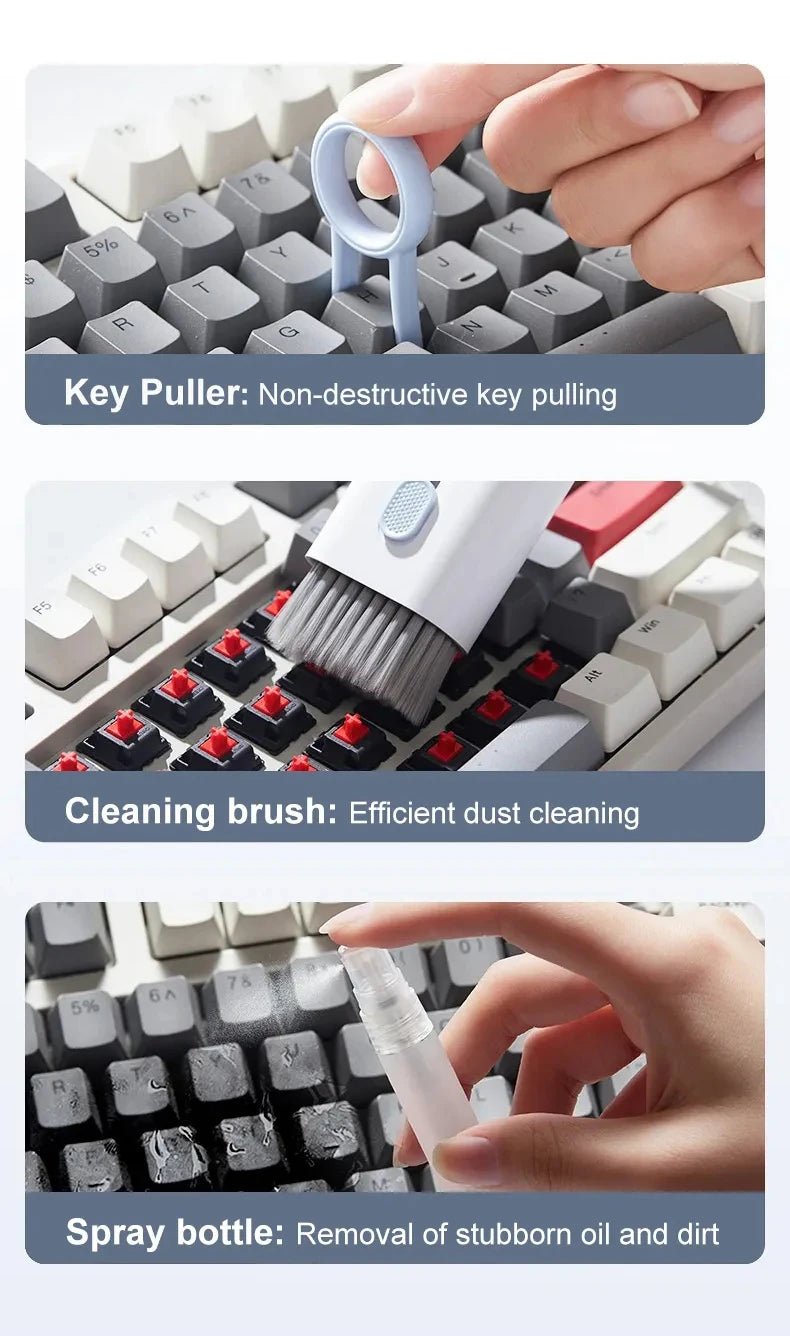 7 in 1 Computer Keyboard Cleaner Brush Kit