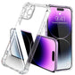 Luxury Shockproof Silicone Clear Phone Case For iPhone