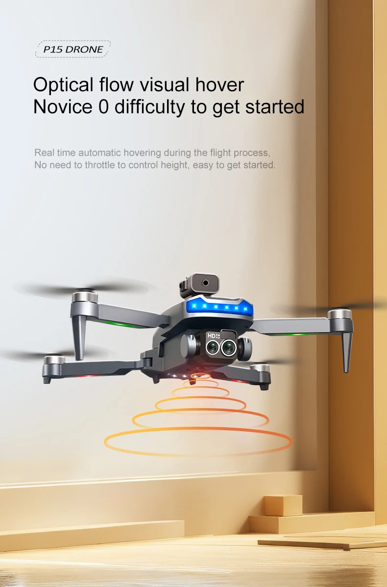 P15 Screen Control Drone 8K Professional Camera HD