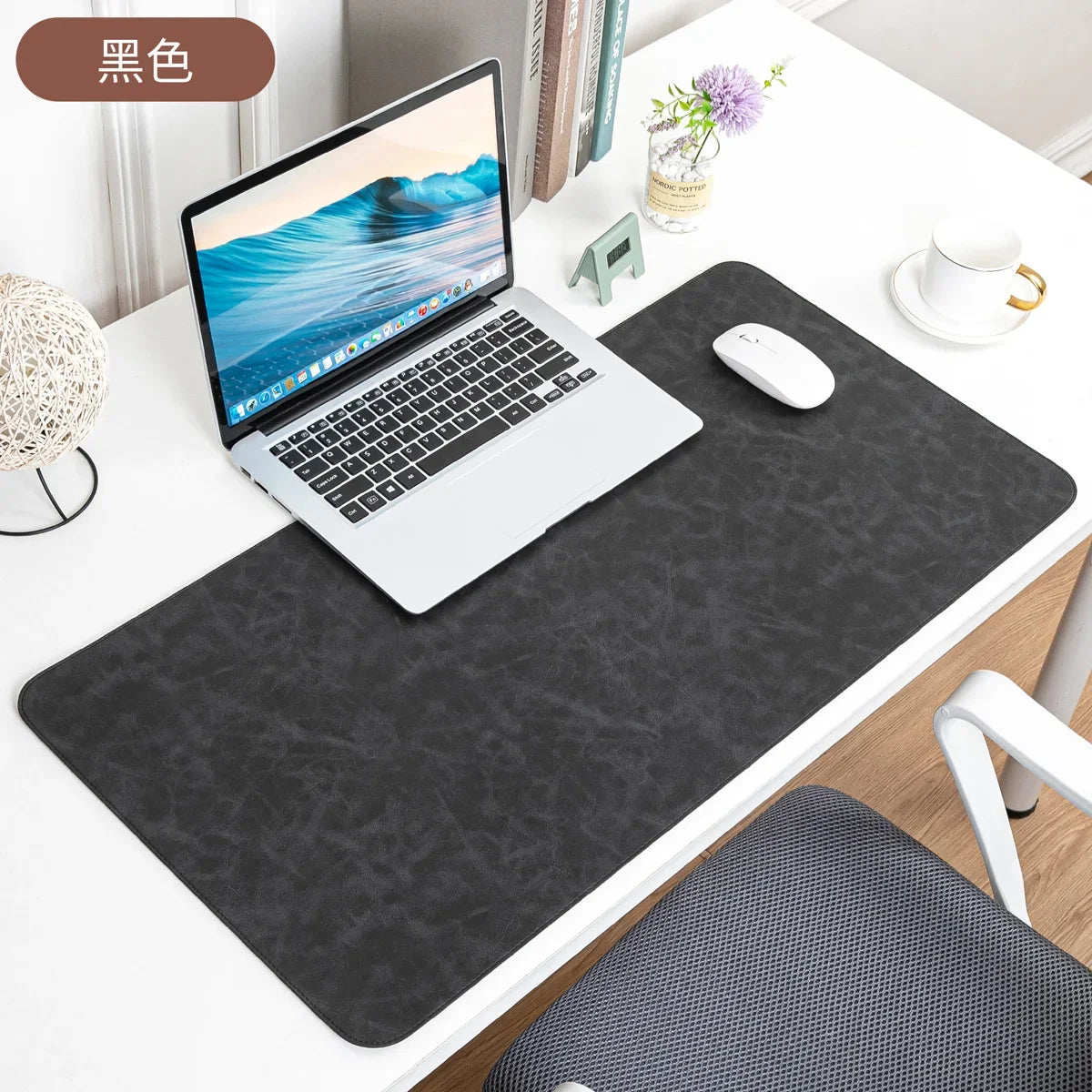 Desk Pad Waterproof PU Mouse Pad Desk Mat