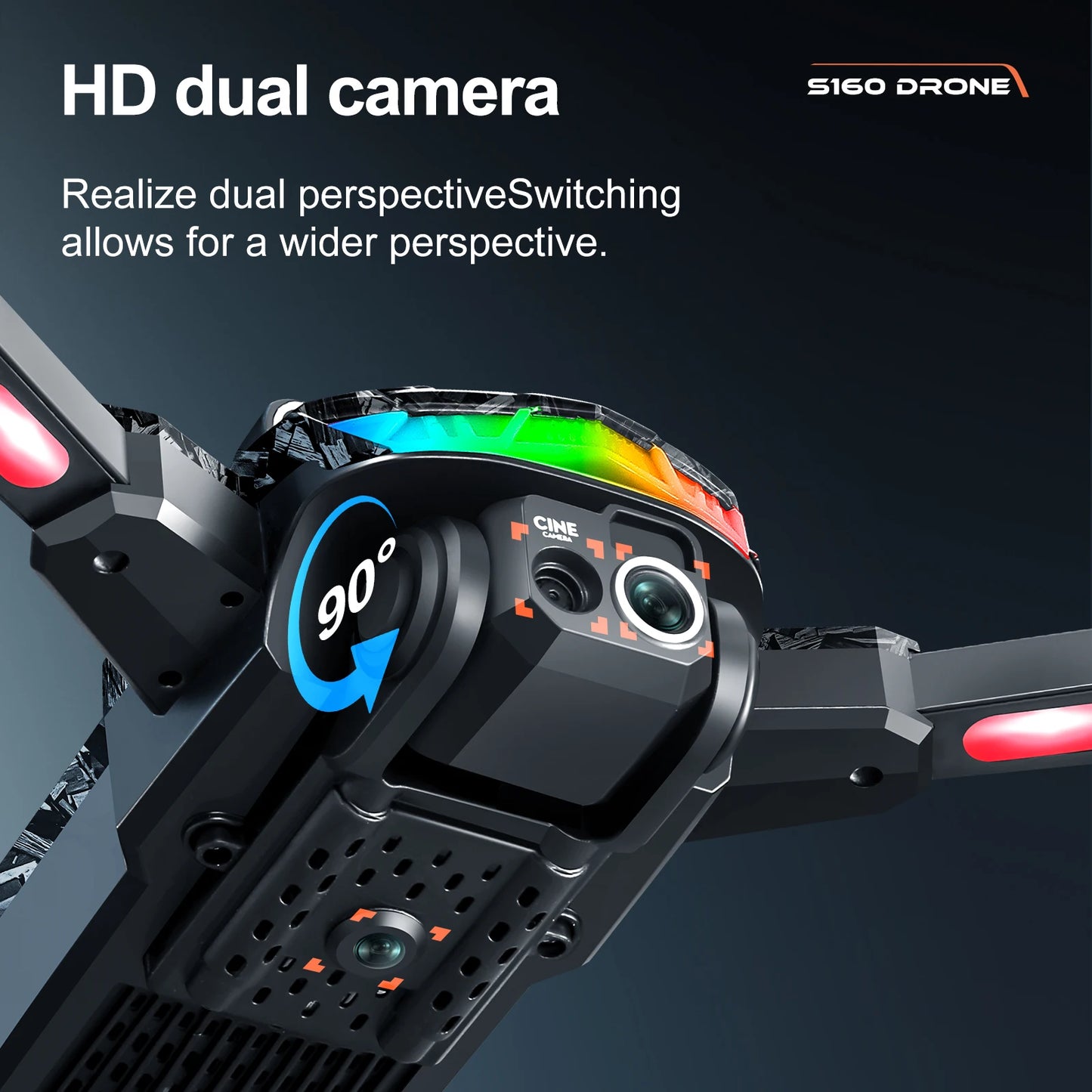 S160 Drone Professional with 8K HD Camera Screen