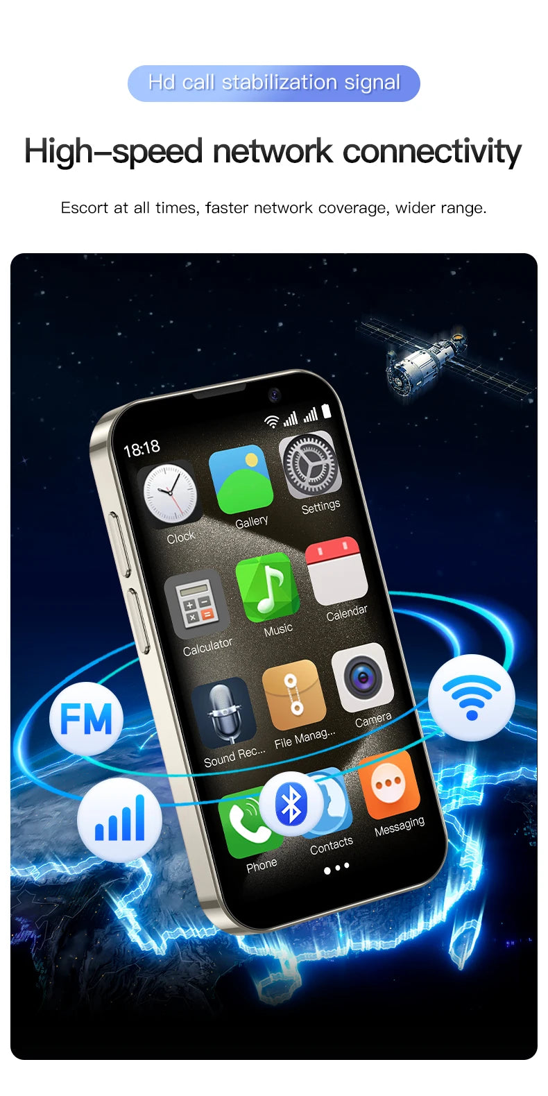 SOYES XS18 Pro 3.0" Mini Smartphone 2GB RAM