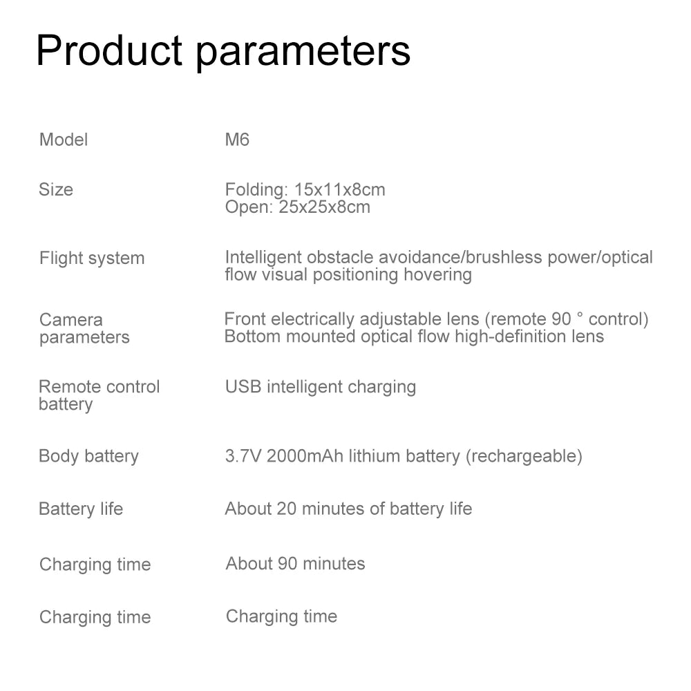 Xiaomi MIJIA M6 Drone Professional 8K Camera Dron