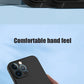 Luxury Black Silicone Matte Phone Case For iPhone