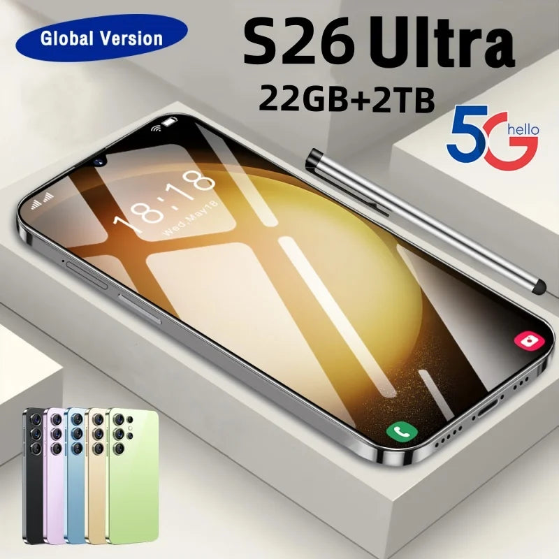 Screen Protector For S26 Ultra Mobile Phones 22GB+2TB