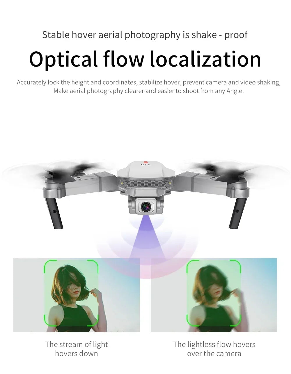 E88 Pro RC Drone WiFi FPV Height Hold