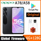 OPPO A58/A78 5G SmartPhone Global firmware MTK Dimensity