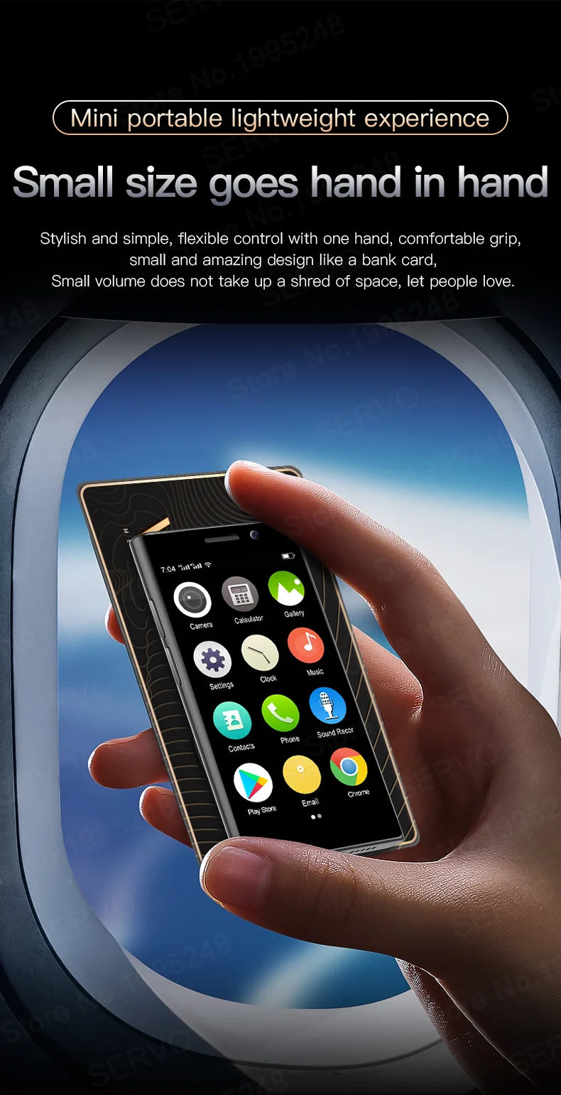 2024 New SERVO S24 Mini 4G Global Smartphone