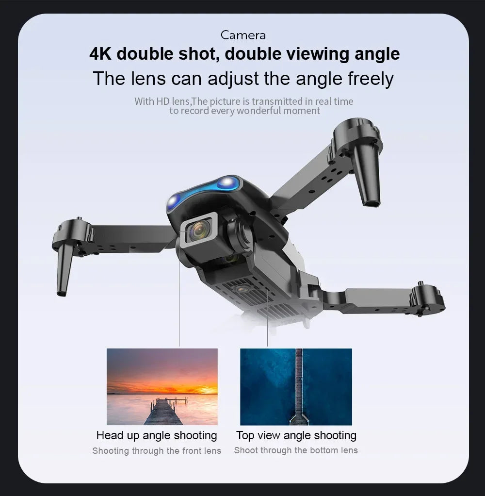 E99pro K3 Foldable Mini Drone - 4K HD