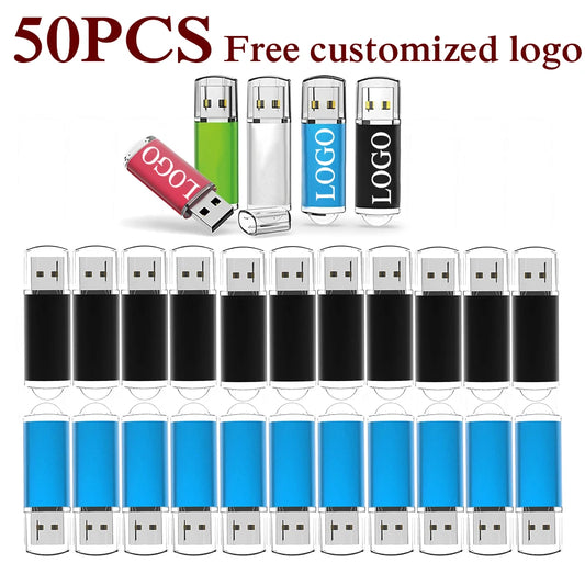 wholesale 50pcs USB Flash Drive Memory Stick Pendrive