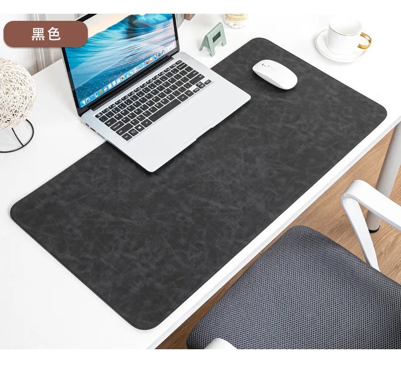 Desk Pad Waterproof PU Mouse Pad Desk Mat