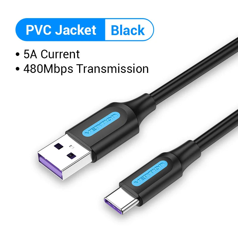 Vention USB C Cable Type C Charging Cable