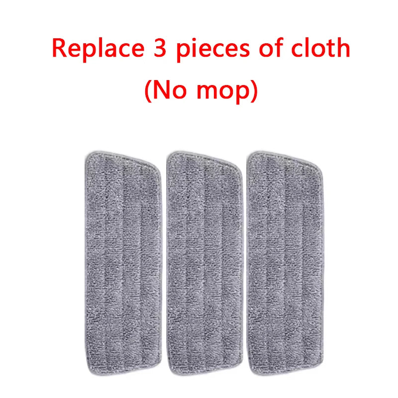 New Large Household Spray Mop With Replaceable Microfiber