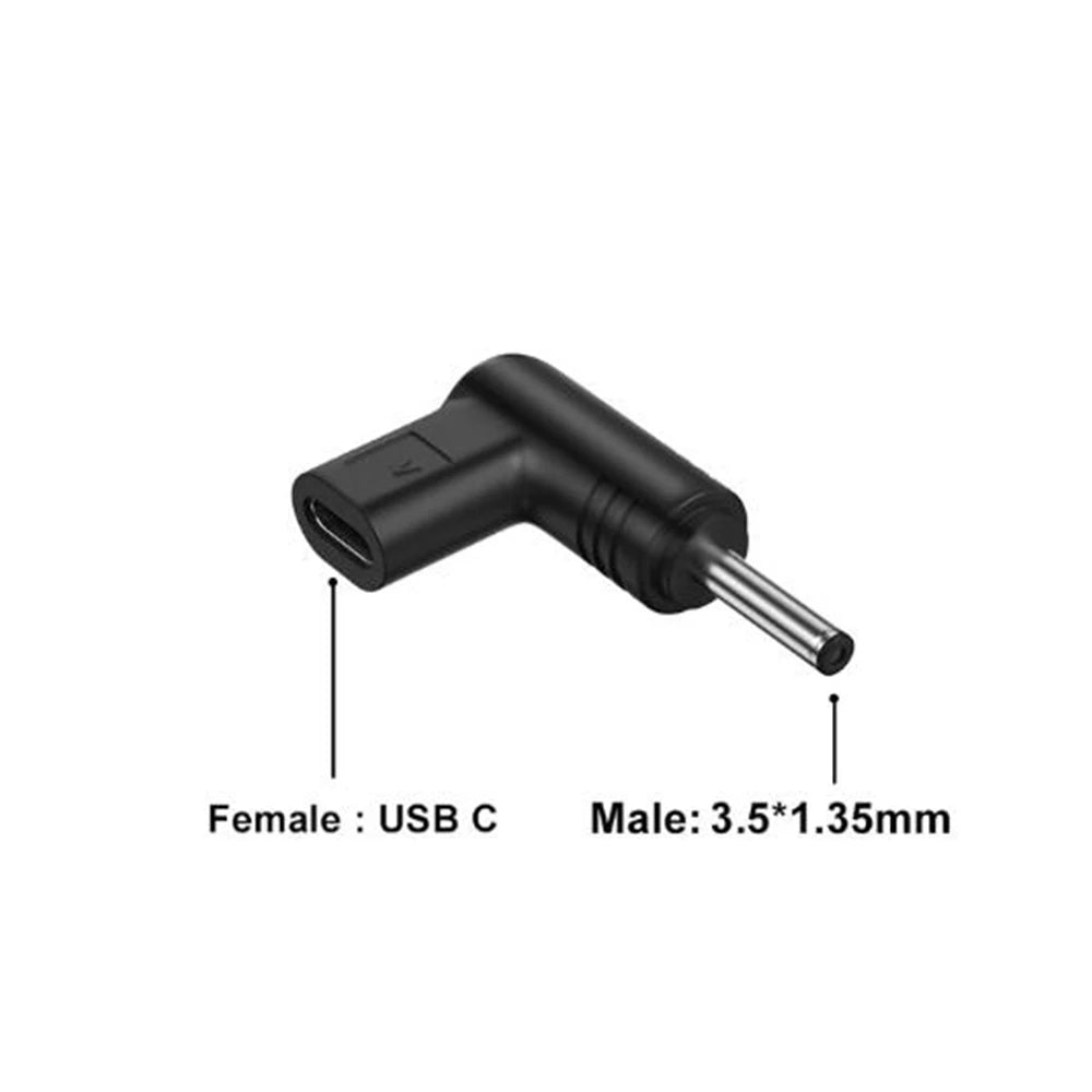 USB C PD to DC Power Connector Universal