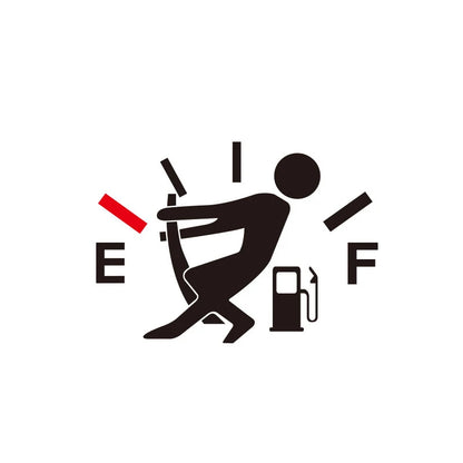 New 1PC Funny Car Stickers High Gas Consumption