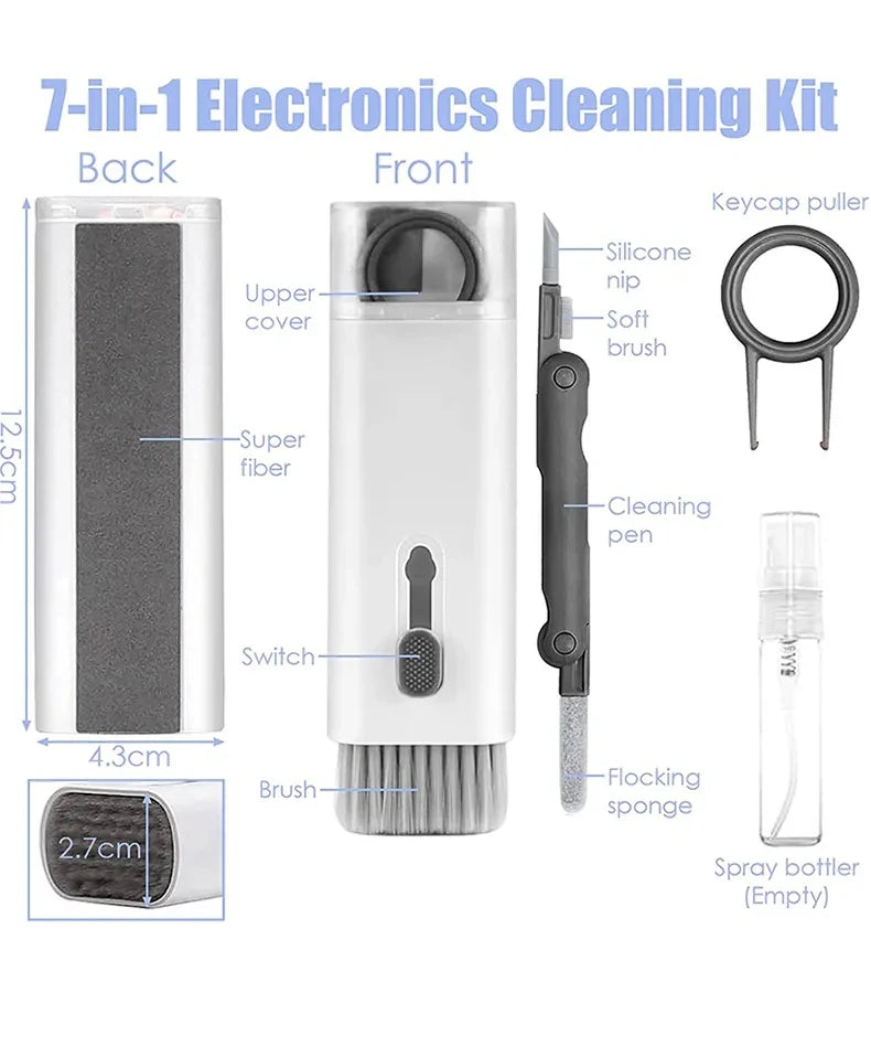 7 in 1 Computer Keyboard Cleaner Brush Kit