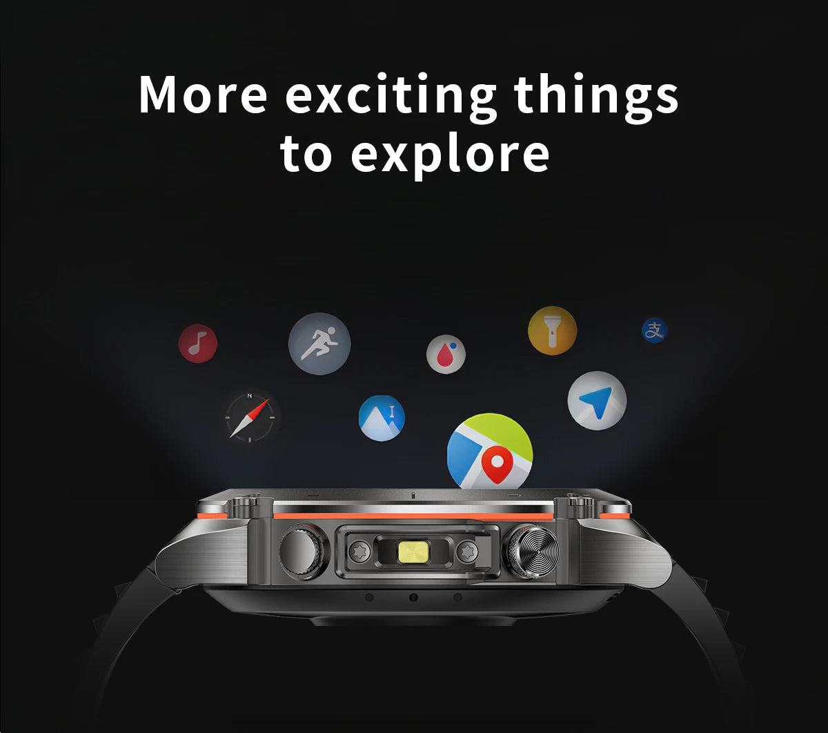2025 New Smart Watch Men 1000mAh Large Capacity