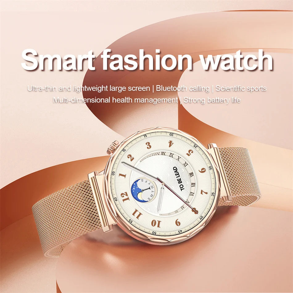 2025 New GPS Tracking Smartwatch Women AMOLED HD