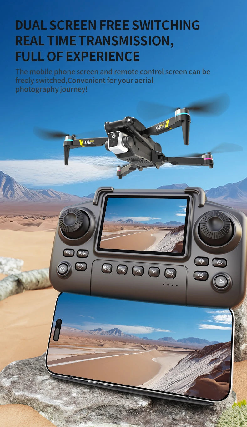 K13 MAX Drone 8K With HD Dual Camera