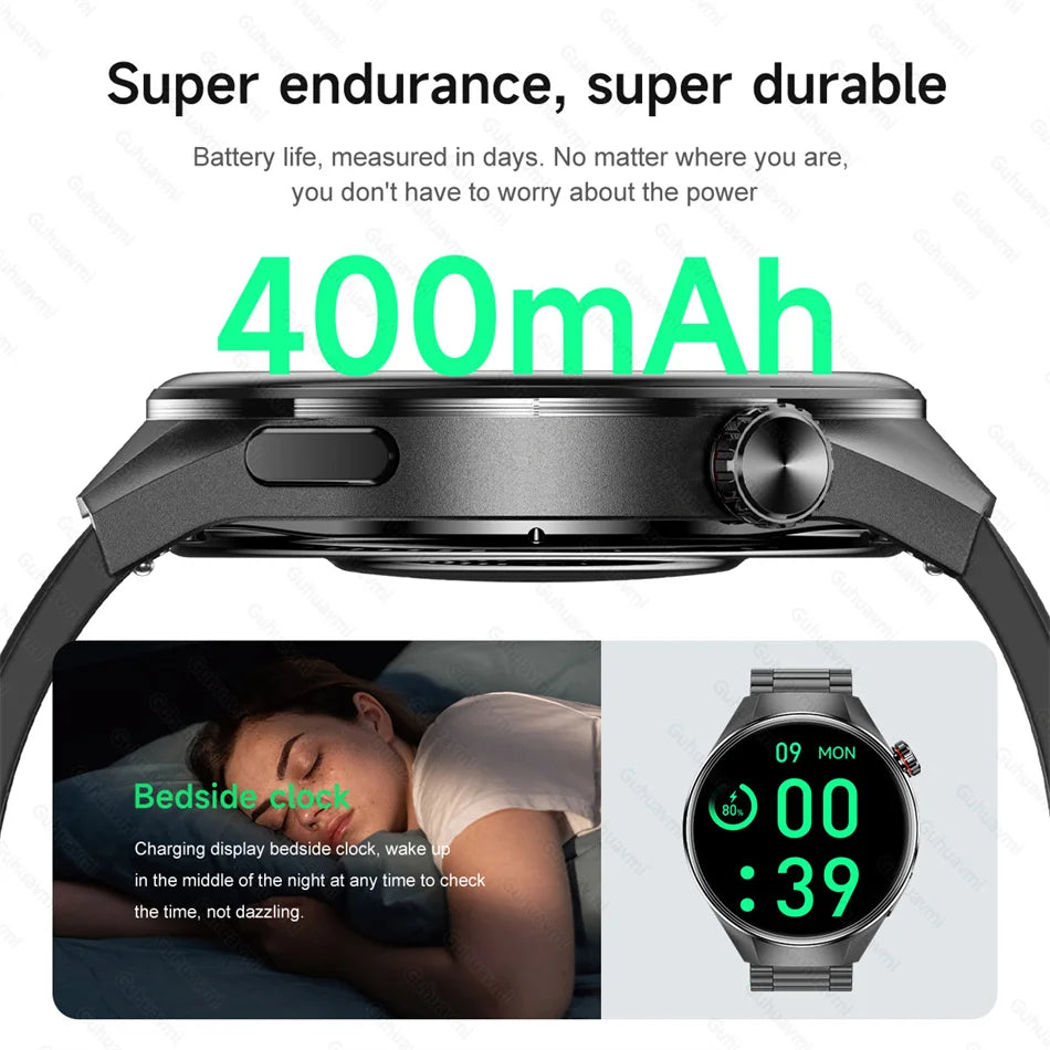 2025 True AMOLED Smart Watch Full touch Screen