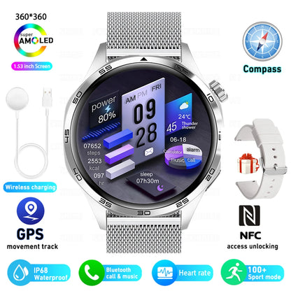 For HUAWEI GT5 Pro GPS NFC Smart Watch