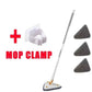 Rotatable Telescopic Triangle Mop 360° Spin Cleaning Mop