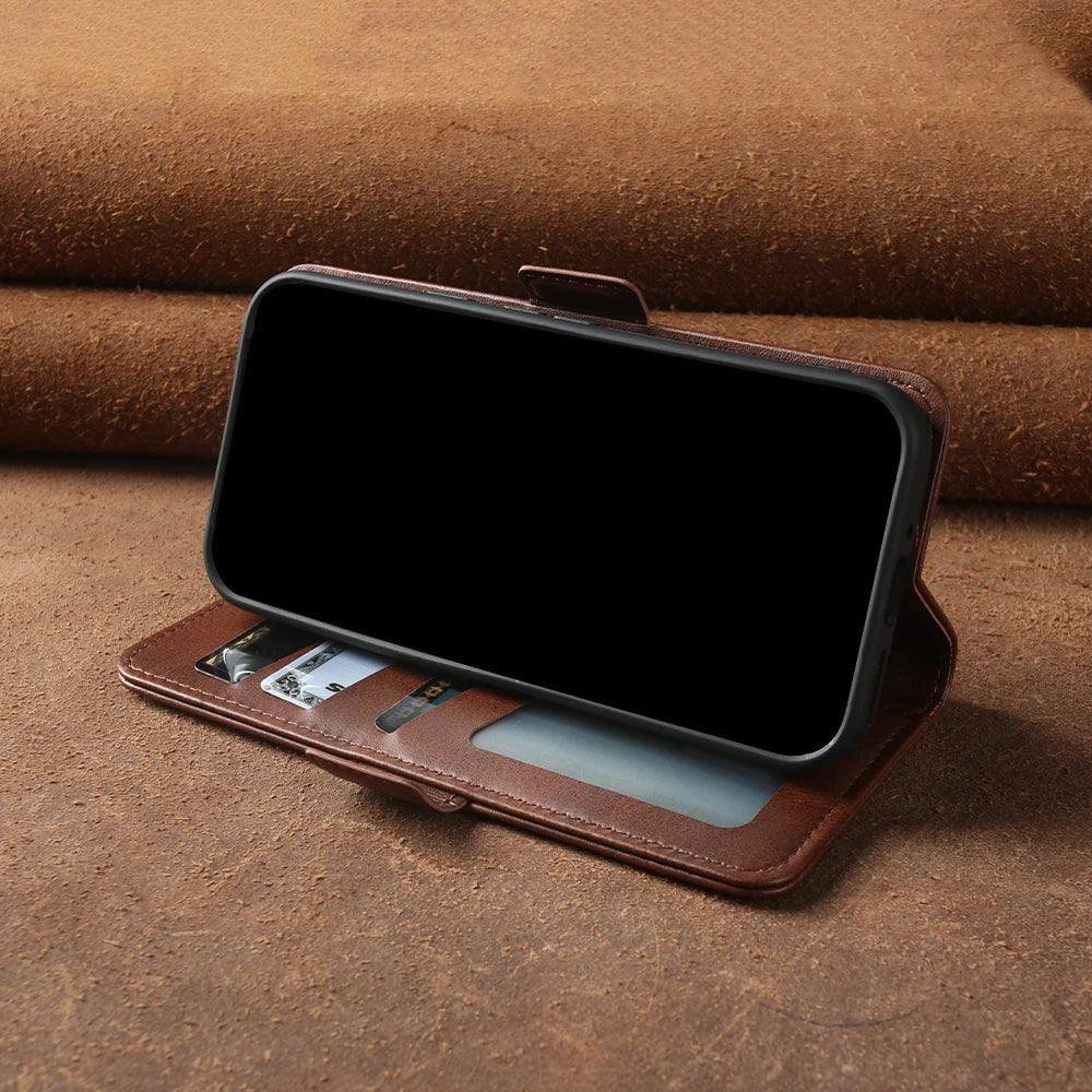 Luxury Leather Phone Case For Google Pixel 9